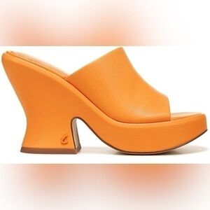 Circus by Sam Edelman Women's Patrice Wedge Sandals Orange size 7